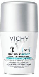 VICHY Deo Invisible Resist 72H Antyperspirant przeciw śladom,