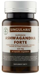 SINGULARIS Ashwagandha Forte 620mg, 30kaps.