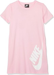 Nike Dziecięca sukienka G NSW TSHIRT, aluminium/Indigo Force,