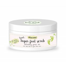 NACOMI_Sugar Foot Scrub naturalny cukrowy peeling do stóp