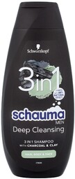 H SCHAUMA SZAMP Charcoal 400ml MEN TOP