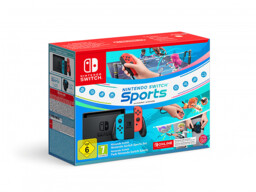 Konsola NINTENDO Switch Neon + Nintendo Sports (cyfrowa)