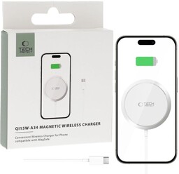 Tech-Protect Ładowarka indukcyjna Qi15W A34 Magnetic Wireless Charger