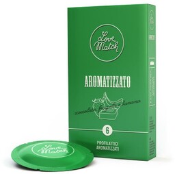 Prezerwatywy-Love Match Arromatizato - 6 pcs pack