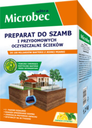 Preparat do szamb cytrynowy Microbec Ultra 1,2 kg