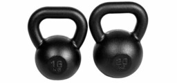 Kawmet Zestaw hantli kettlebell 16, 20 kg (36