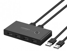 Switch przełącznik KVM USB 2x4 UGREEN USB 3.0