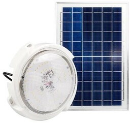 Plafon LED 120W solarny IP65 5000K z czujnikiem