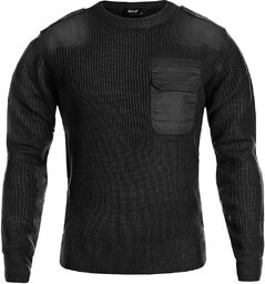 Sweter Brandit BW Pullover - Black