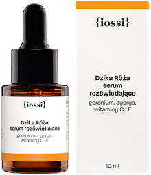 Iossi Dzika Róża Serum rozświetlające z geranium, cyprysem,