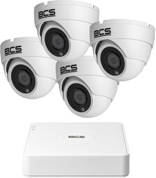 Zestaw CCTV 4Mpx Lite HDCVI 4 kamery BCS-EA15FR3(H2)