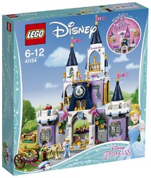 LEGO Disney Princess, klocki Wymarzony zamek Kopciuszka, 41154