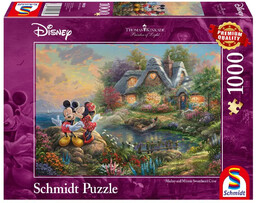 Puzzle 1000 PQ T.Kinkade Myszka Miki & Minnie