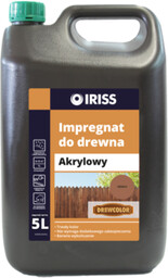 Impregnat akrylowy do drewna 5 l orzech