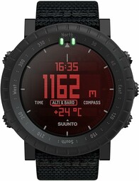 Suunto Core Alpha SS050504000 Zegarek Terenowy, Czarny, 24