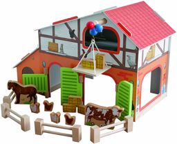 Roba Farm ''Farm'' zestaw drewnianych zabawek z nadrukiem