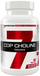 7Nutrition CDP Choline Citicoline - 60vcaps.