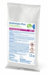 MEDIWIPES PLUS-100szt. wkład Medilab Chusteczki do szybkiej dezynfekcji