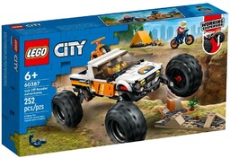 LEGO CITY 60387 PRZYGODY SAMOCHODEM TERENOWYM...