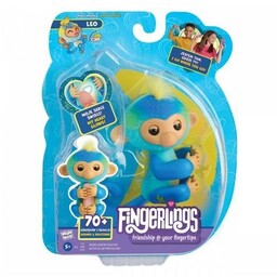 Cobi Figurka interaktywna Fingerlings Małpka Niebieska Leo