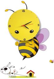 Milagro BEE LED CLOCK ML145 kinkiet lampa ścienna