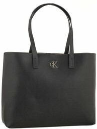 Torebka Calvin Klein Minimal Monogram Slim Tote34 Black