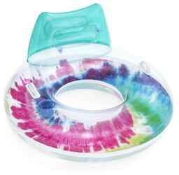 Bestway Nadmuchiwany fotel z uchwytami Tie Dye, 118