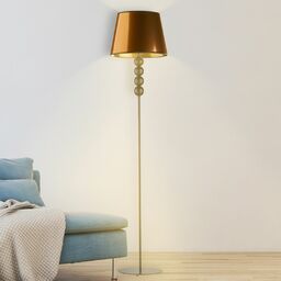 Lampa podłogowa z miedzianym abażurem SEUL MIRROR