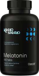 OstroVit Keep Sleep Melatonina 180 tabletek