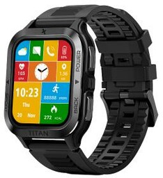 Maxcom FW67 Titan Pro 55mm Grafitowy Smartwatch