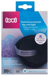 LOVI Discreet Elegance Disposable Breast Pads Black wkładki