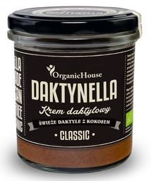 Krem kokosowo-daktylowy CLASSIC bezglutenowy BIO 280 g Daktynella