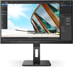 Monitor AOC 27" Q27P2Q VGA DVI HDMI DP