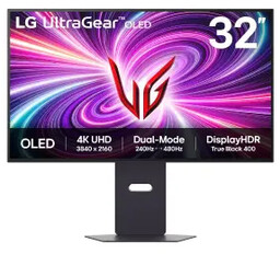 LG UltraGear 32GS95UV-B 31,5" 4K OLED Dual-Mode 240Hz-480Hz