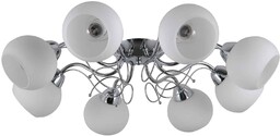 Lampa klasyczna wisząca Masseri PND-6895-8 chrom Italux KUP