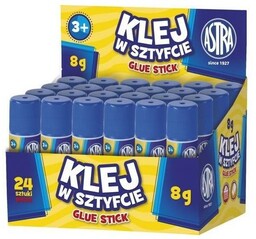 Astra Papiernicze KLEJ W SZTYFCIE 8G (24SZT) ASTRA