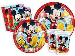 Party Tableware Set Disney Mickey Mouse Club House