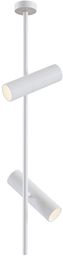 Maytoni Elti C021CL-02W plafon lampa sufitowa aluminium biała