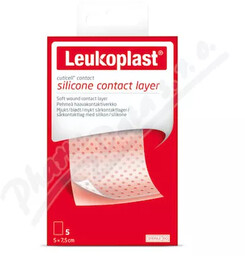 Leukoplast Cuticell Cont.5x7.5cm 5szt tran.sil.mr.