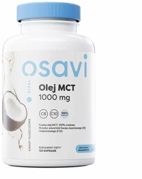 OSAVI Vital olej MCT 1000mg suplement diety wspomagający