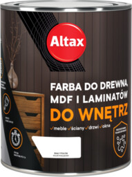 Farba do drewna, mdf, laminat 750 ml biały