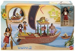 DISNEY PRINCESS Lalka Vaiana 2 Łódź Vaiany JBT78