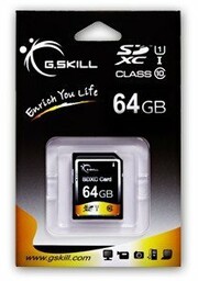 G.SKILL Karta SDXC 64GB Class 10 UHS-I