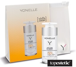 Yonelle Anti-Age, przeciwzmarszczkowy krem D3 SPF 50+, 30ml,