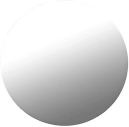 Elior Okrągłe nowoczesne lustro ścienne 80 cm bez
