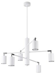 Żyrandol Lemmi 6 Biały Sl.1206 Sollux Lighting