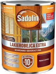 Lakierobejca Ochronno-Dekoracyjna Extra Ciemny Mahoń 0,75 l Sadolin