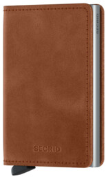 Portfel kieszonkowy Secrid Slimwallet Vintage - cognac /