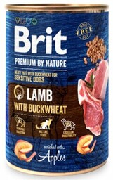 BRIT Karma dla psa Premium By Nature Lamb&Buckwheat
