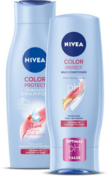 Nivea Color Protect, zestaw do włosów farbowanych, szampon